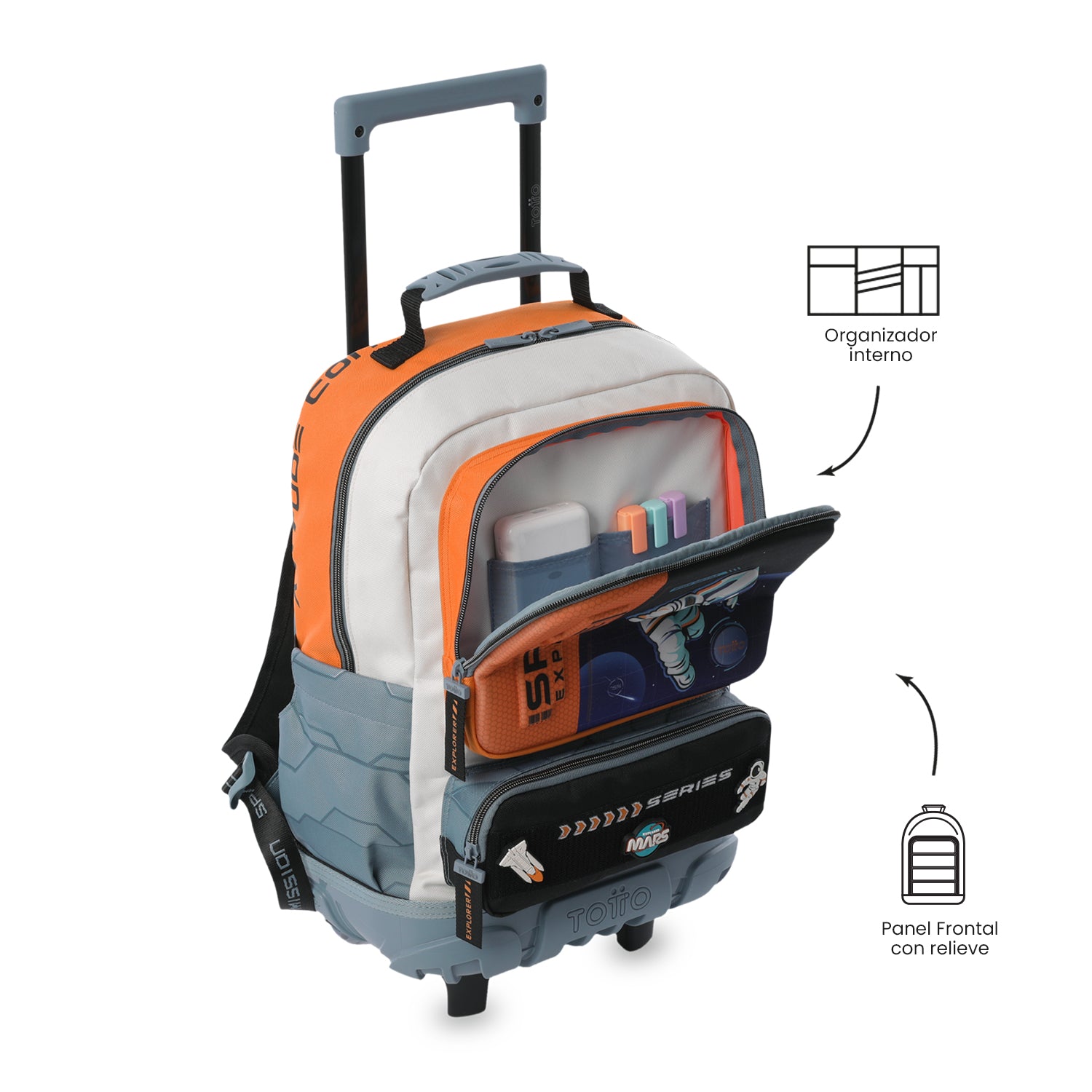 Wheeled Backpack GEMINI M 0G7