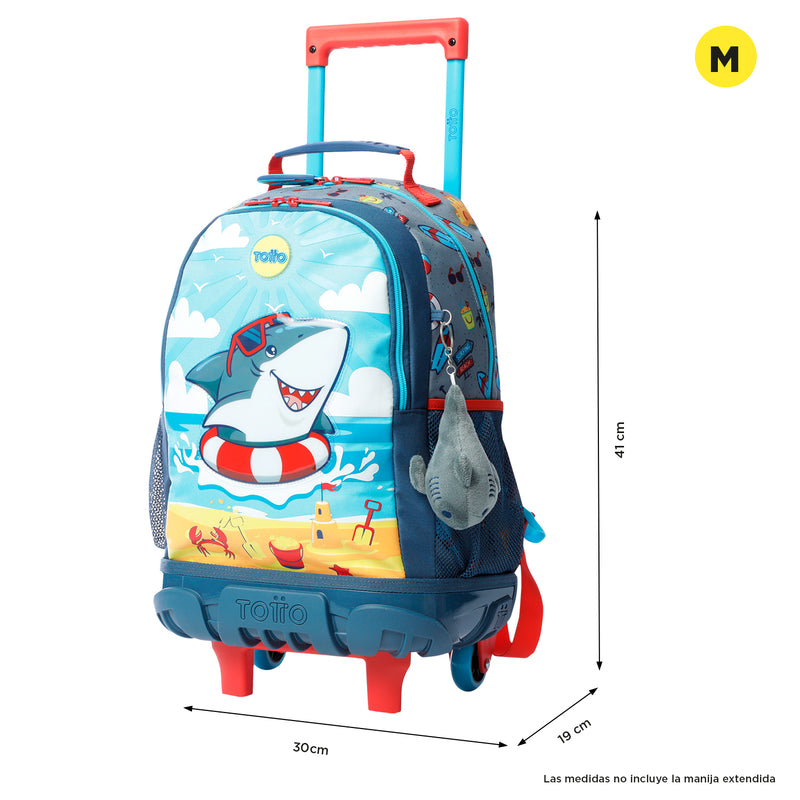 Wheeled Backpack LITTLE SURFER M 7Y5