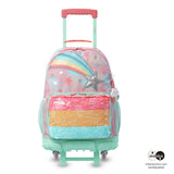 Wheeled Backpack RAINBOW STAR L  1KF