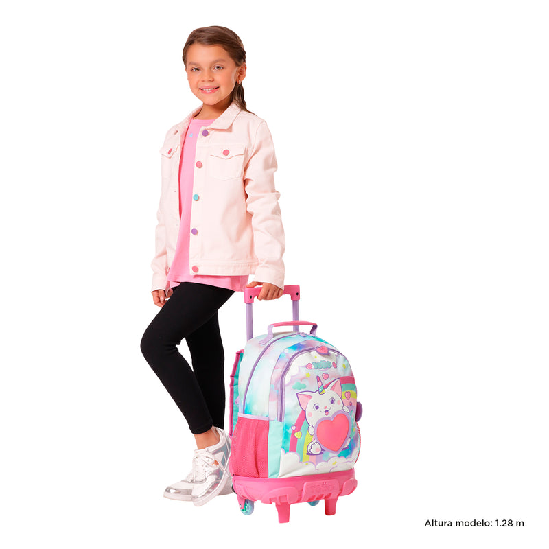 Wheeled Backpack RUE BOMPER SWEETY HEART M 9JE