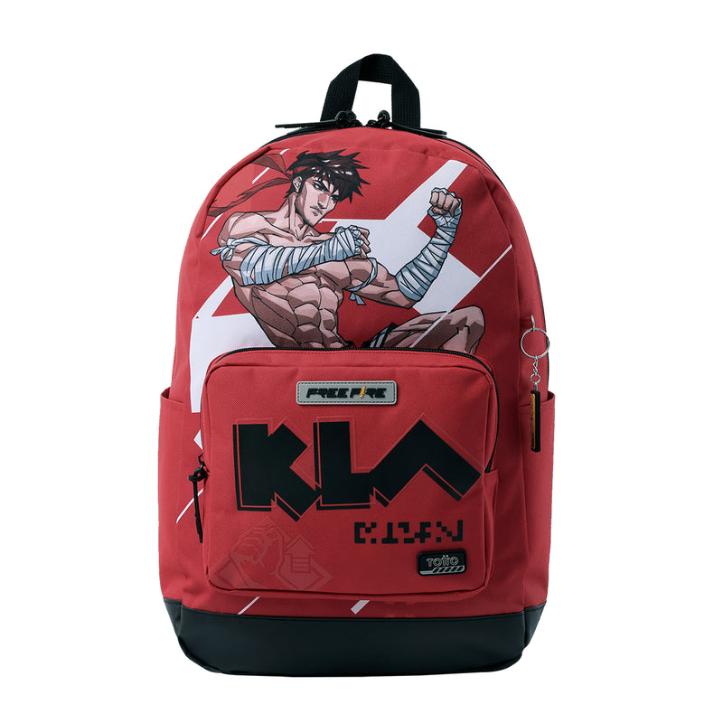 Backpack PC Pocket 14" Free Fire 2.0 Kla Red R18L