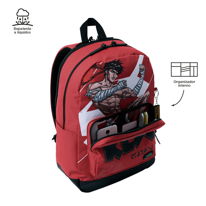 Backpack PC Pocket 14" Free Fire 2.0 Kla Red R18L