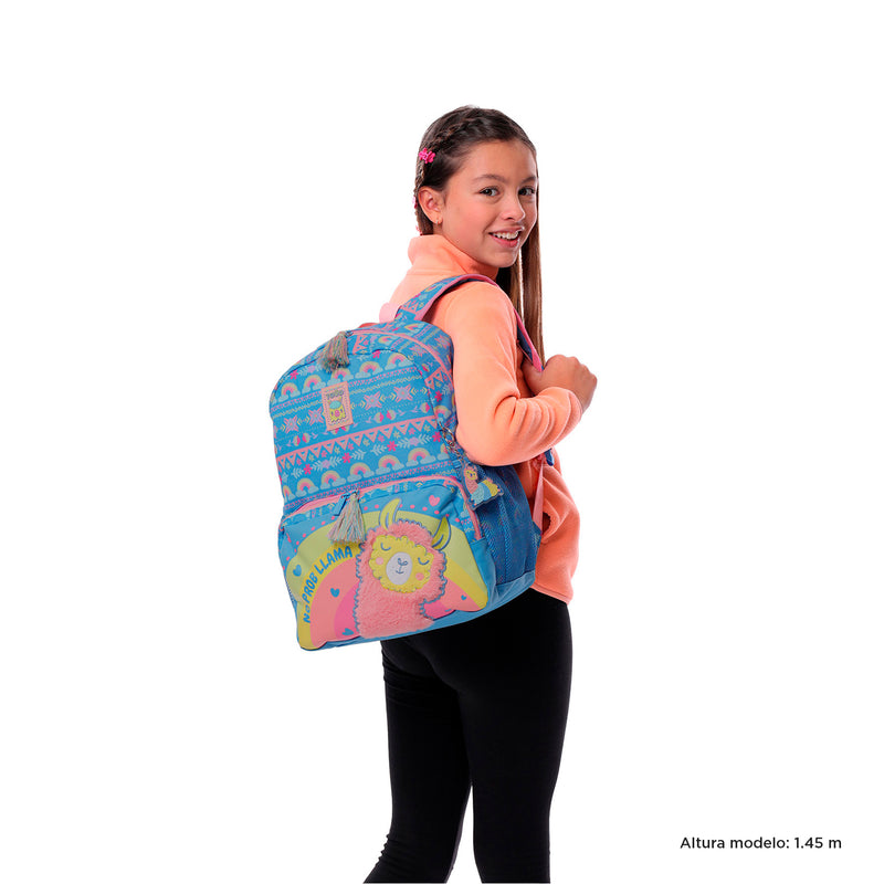 Backpack Llama M Blue 8JCM