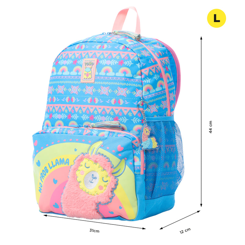 Backpack Llama L Blue 8JCL