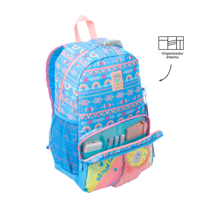 Backpack Llama L Blue 8JCL