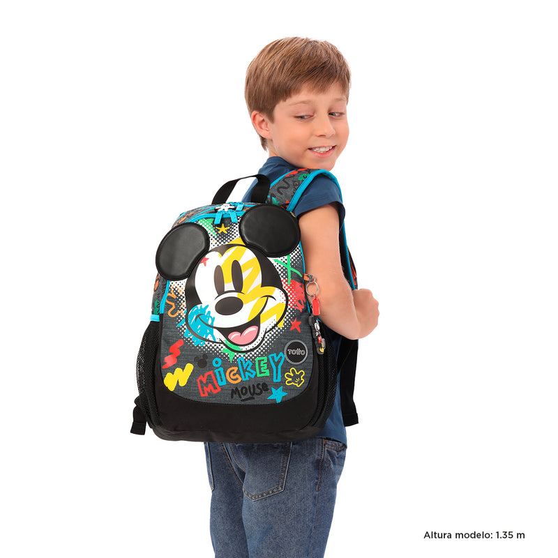 Backpack Mickey M Grey 5YCM