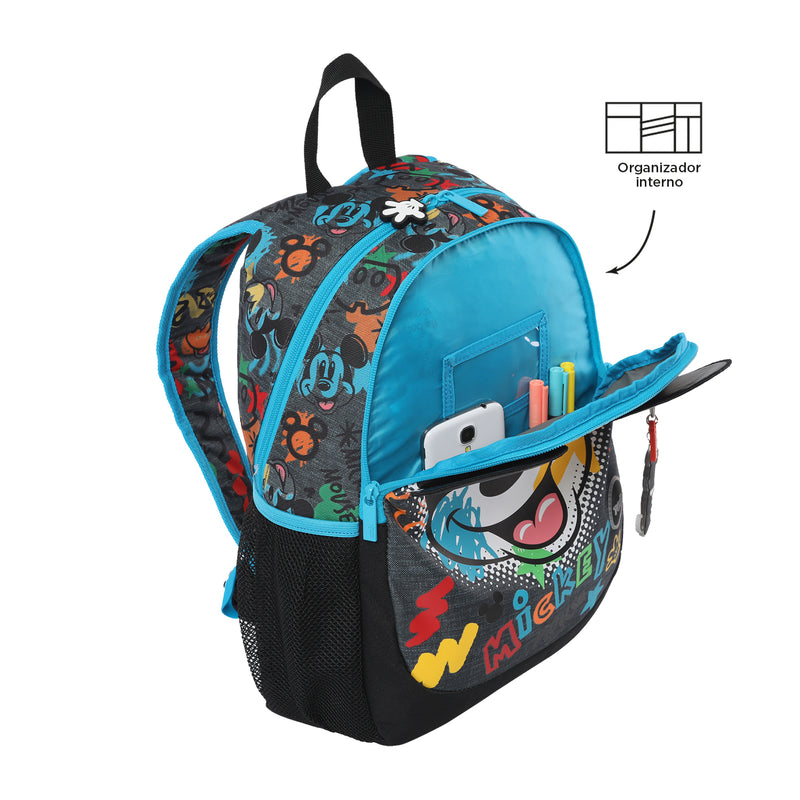 Backpack Mickey M Grey 5YCM