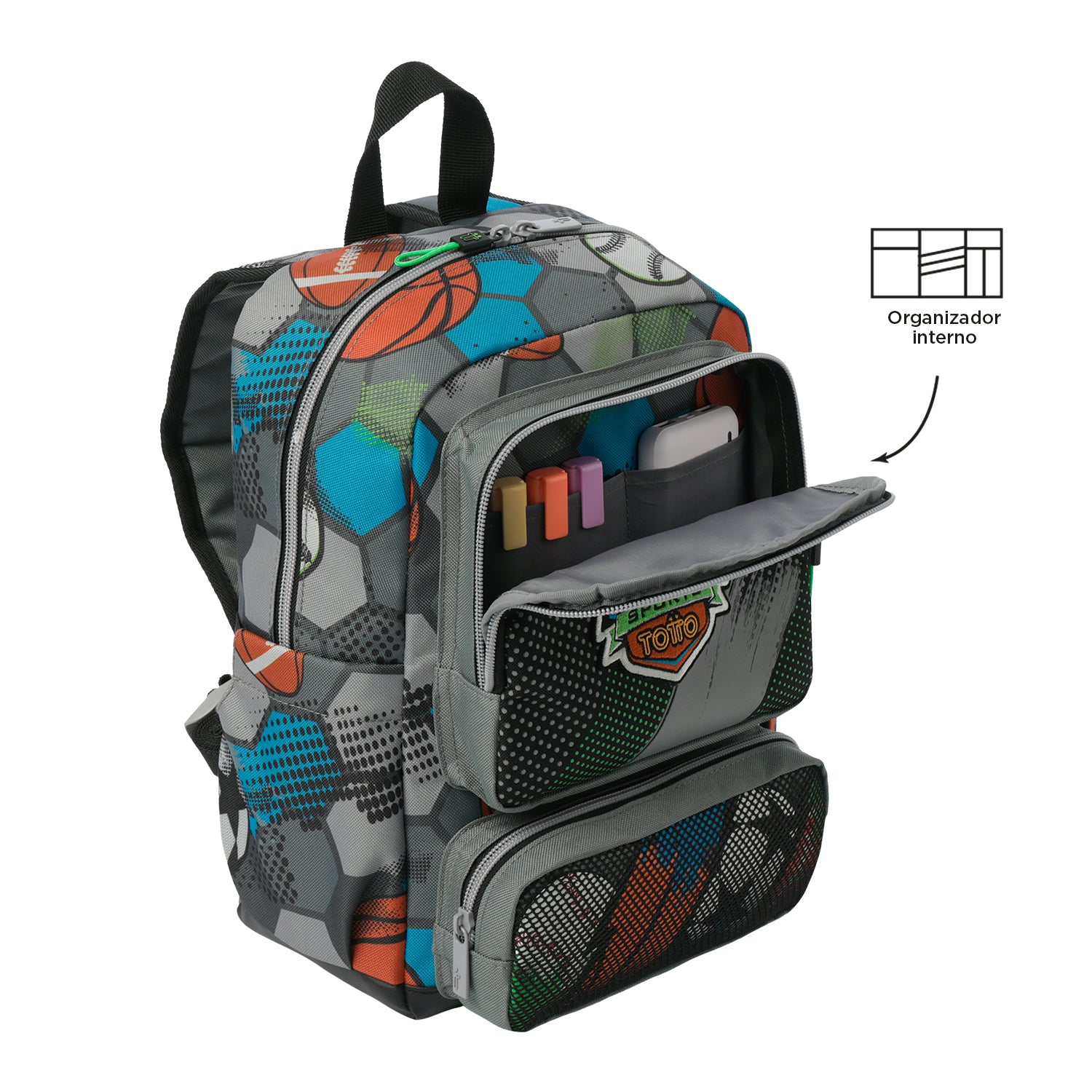 Backpack MULTISPORT S 7Y9 – Totto Guyana