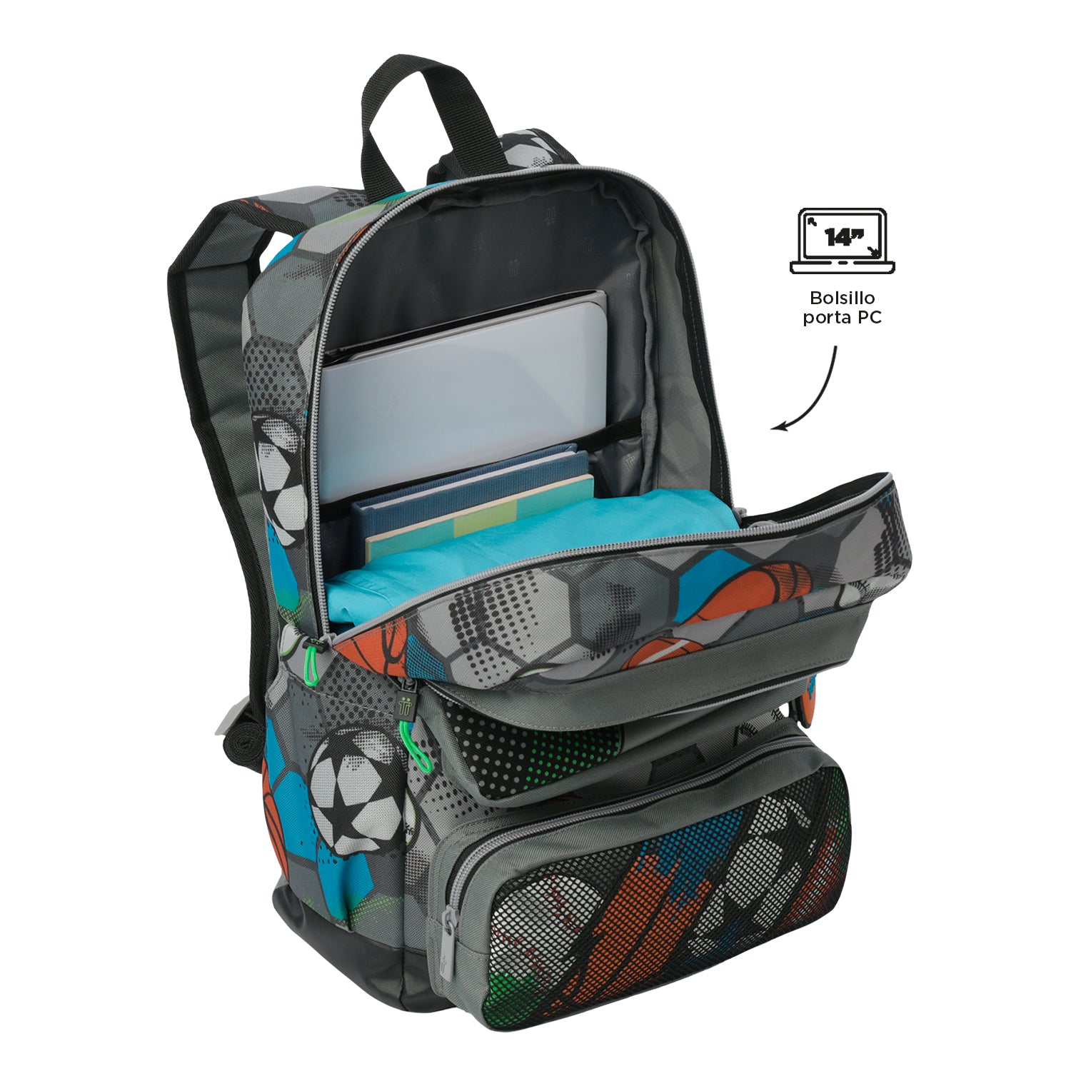 tottoko Backpack MULTISPORT M 7Y9 – Totto Guyana