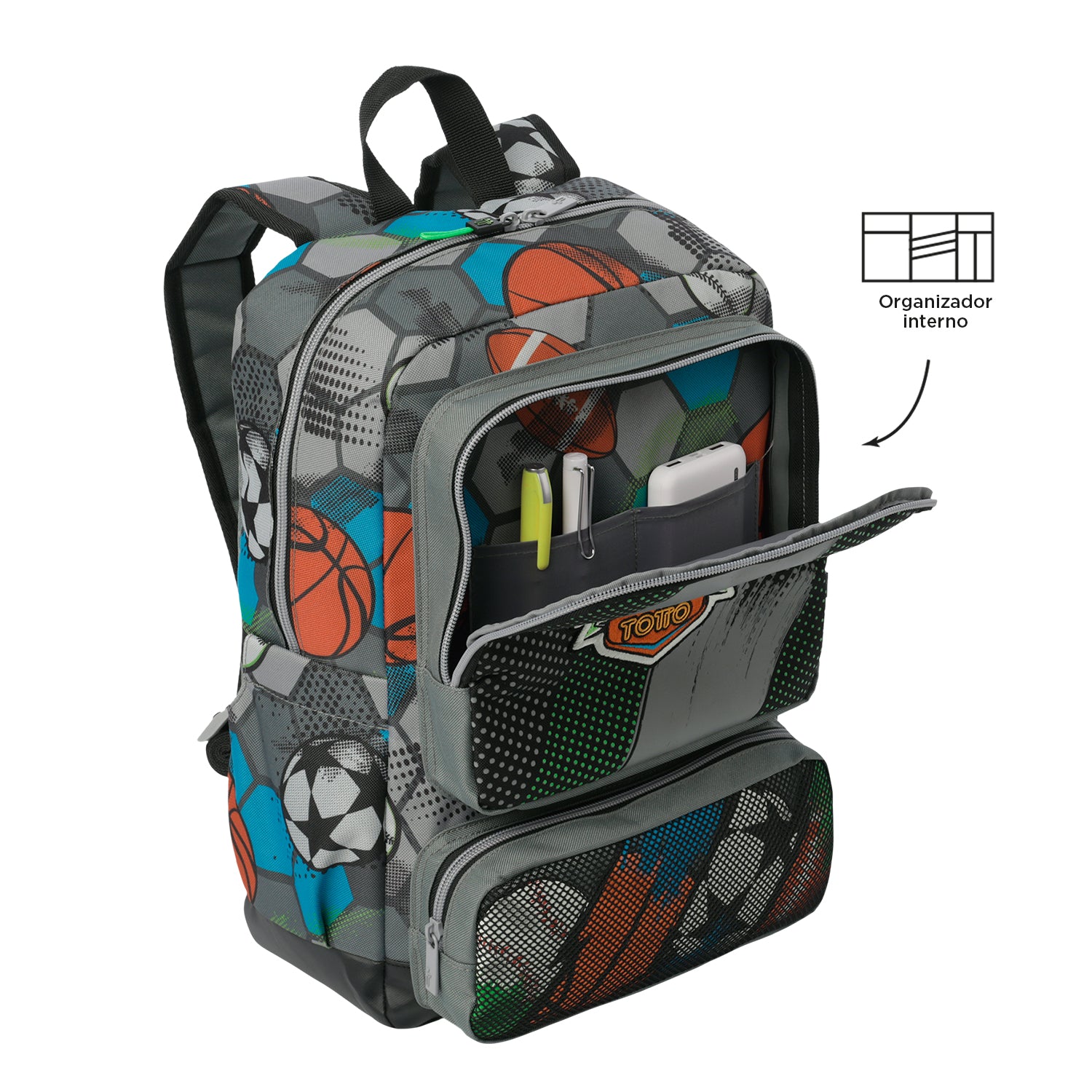 Backpack MULTISPORT M 7Y9 – Totto Guyana