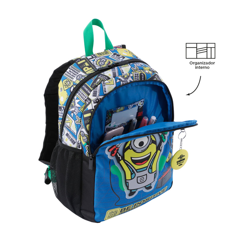 Backpack Minions Chemical M Blue 8JPM