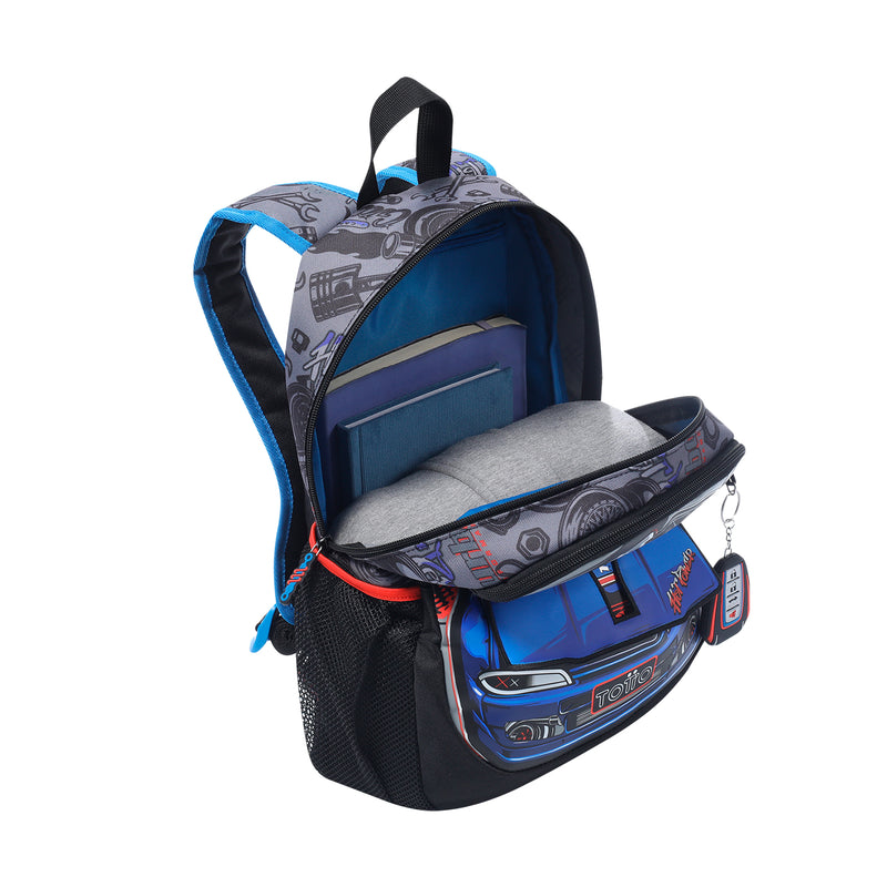 Backpack Racing M White 5HRM