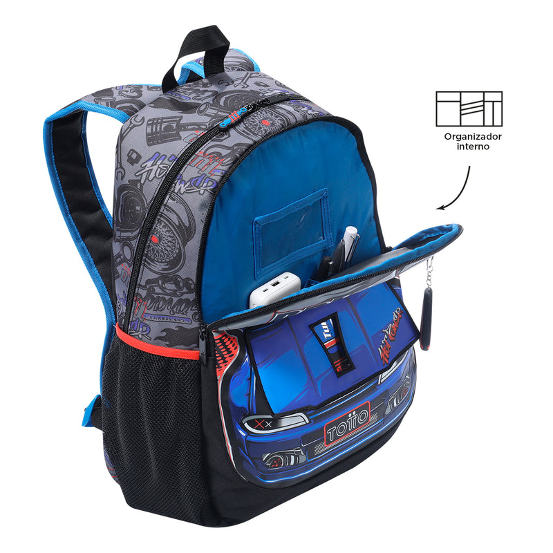 Backpack Racing L White 5HRL