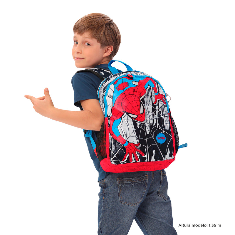 Backpack Spiderman City M White 5HNM