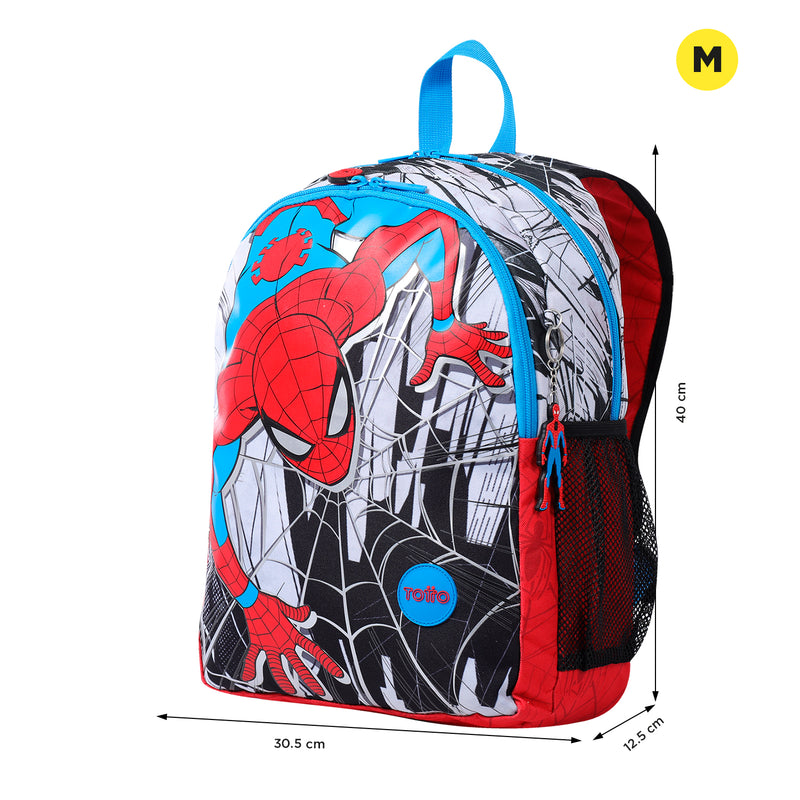 Backpack Spiderman City M White 5HNM