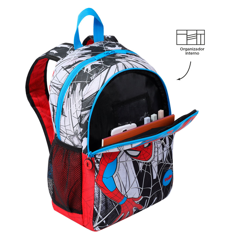 Backpack Spiderman City M White 5HNM