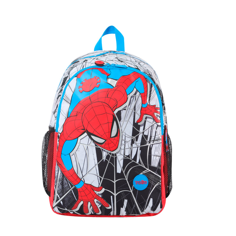 Backpack Spiderman City L White 5HNL