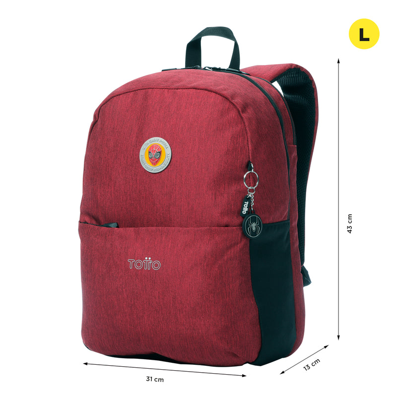 Backpack Spiderman Red M Red R90L