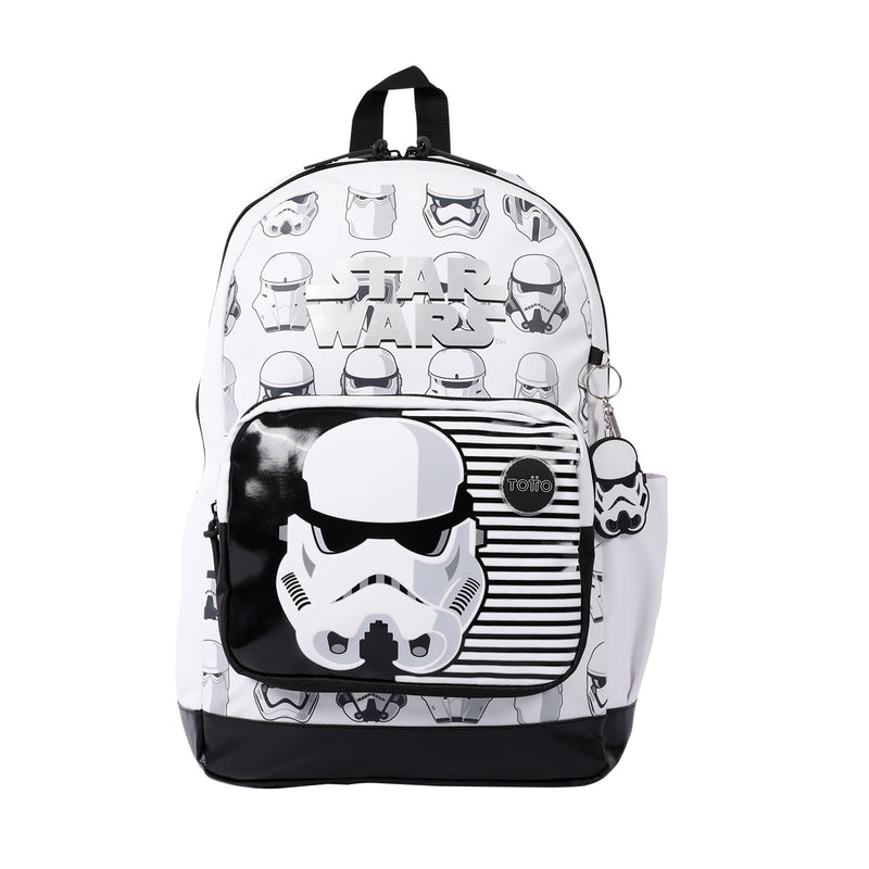 Backpack PC Pocket 14" Star Wars Stormtrooper White B01M