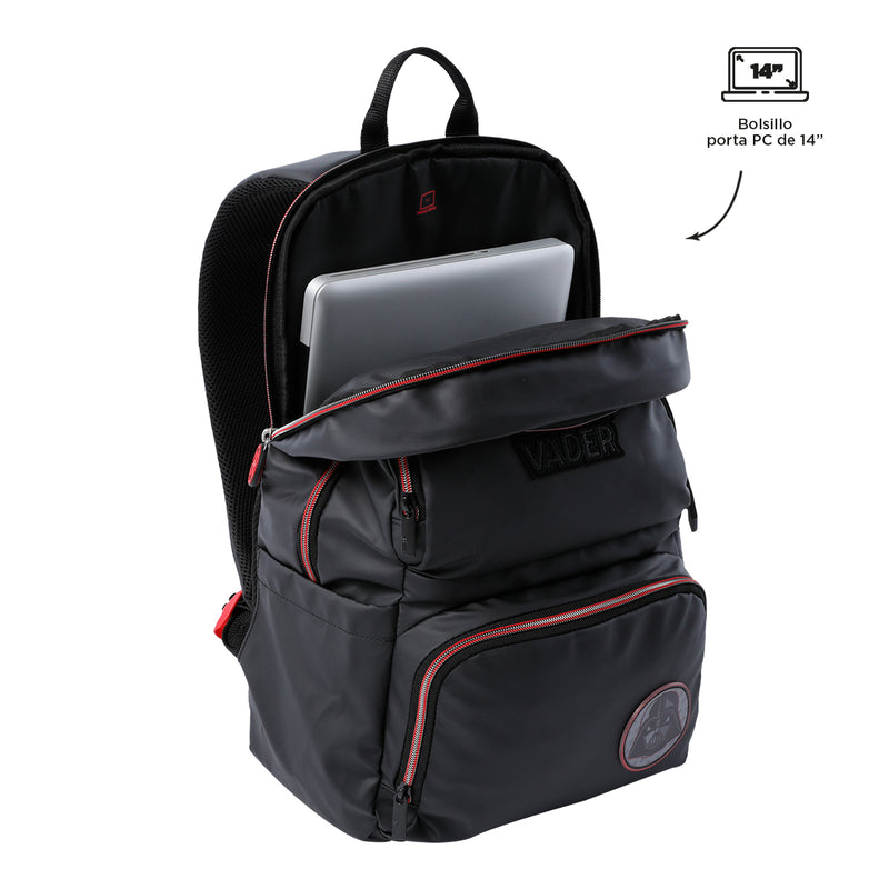 Backpack PC Pocket 14" Darth Vader Black N01L