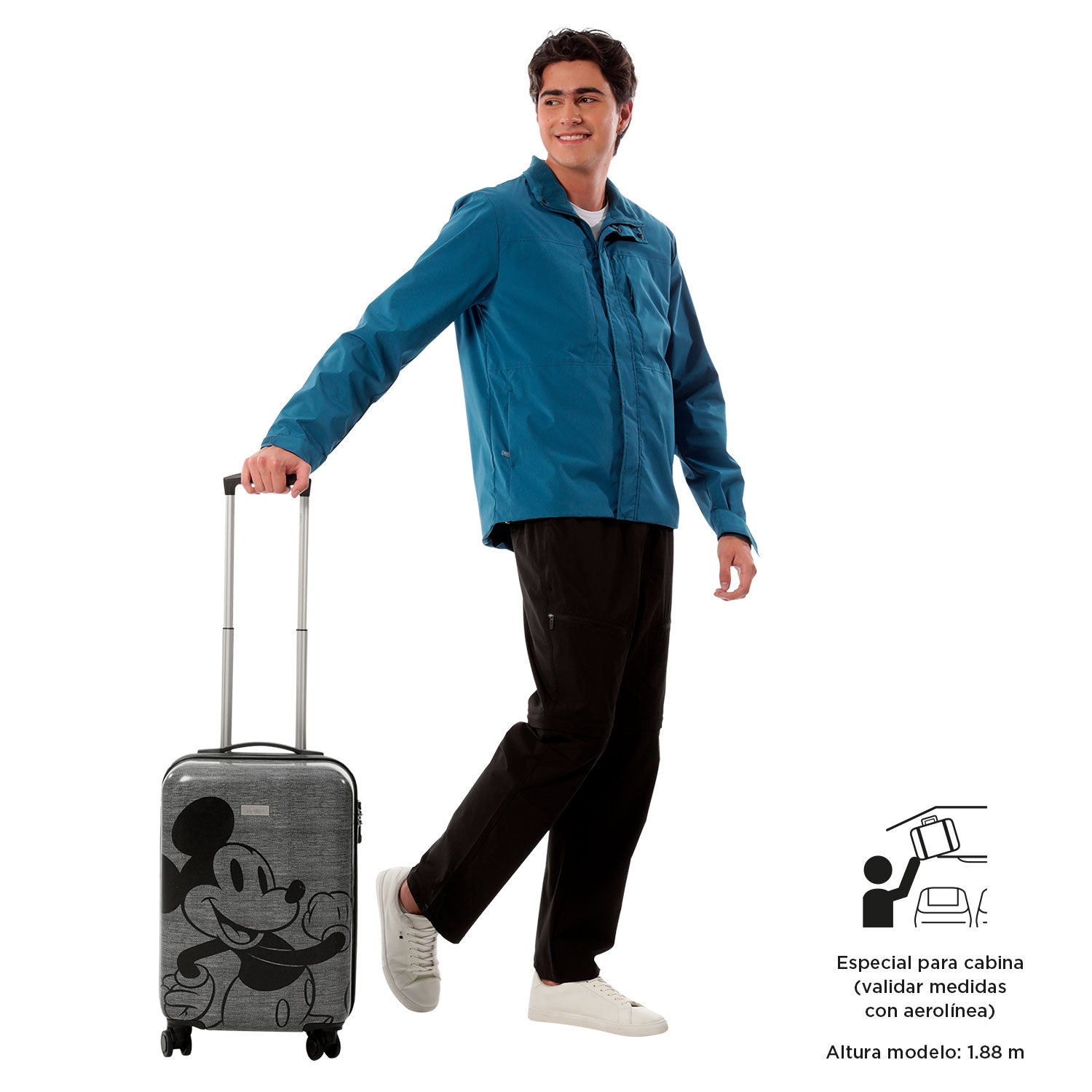 Suitcase 360 MICKEY MELANGE S 7YF