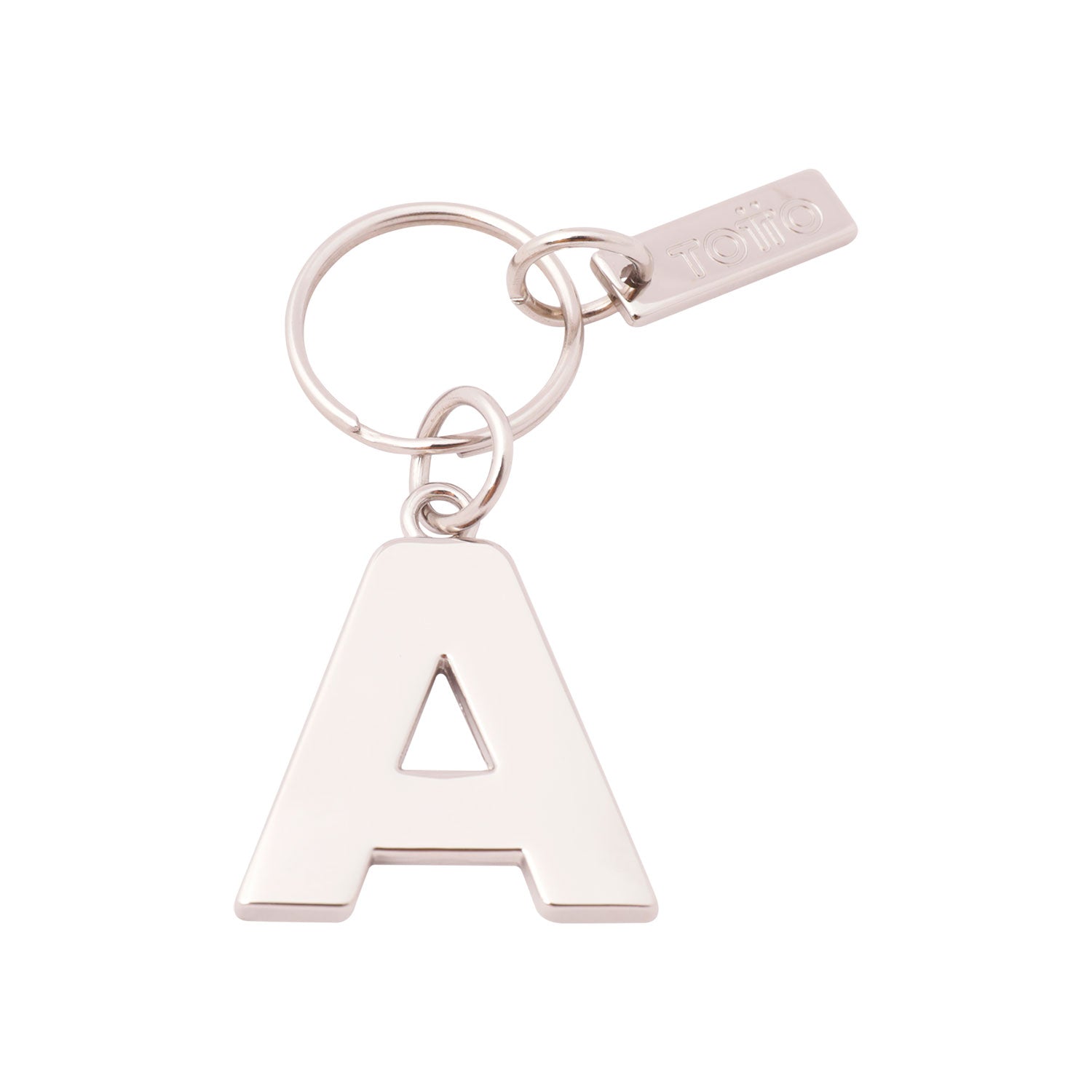 Metal keychain ABC / A