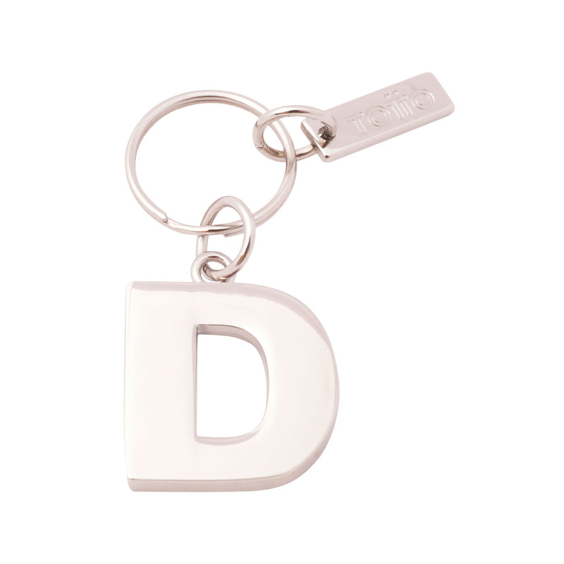 Metal keychain ABC / D