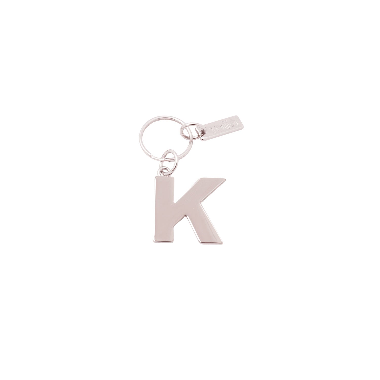 Metal keychain ABC / K