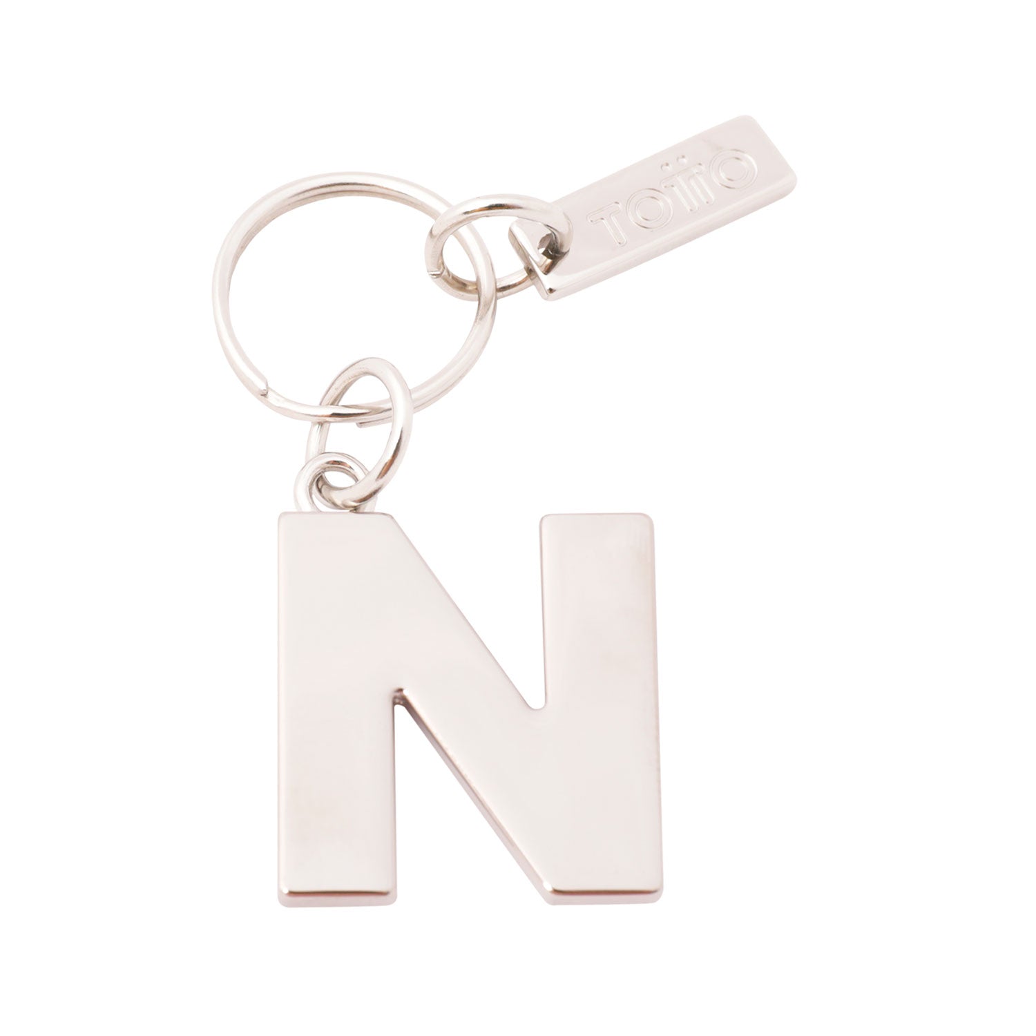 Metal keychain ABC / N