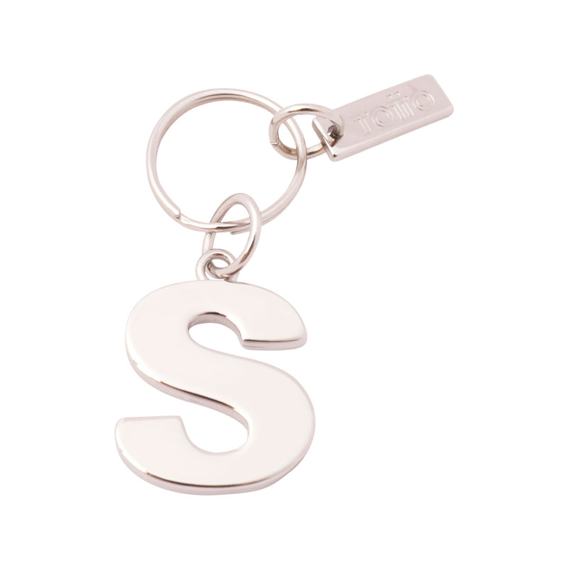 Metal keychain ABC / S