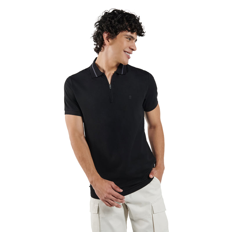 Zugery Polo Shirt Men Black N01