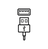 USB port for mobile devices